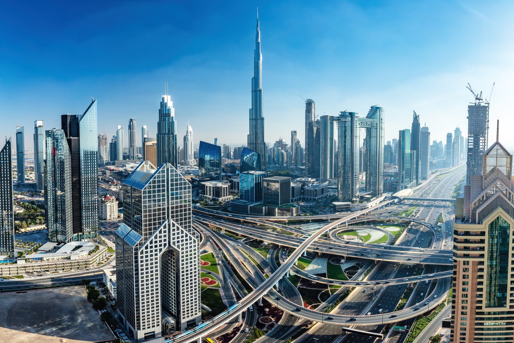 Dubai luxury cityscape