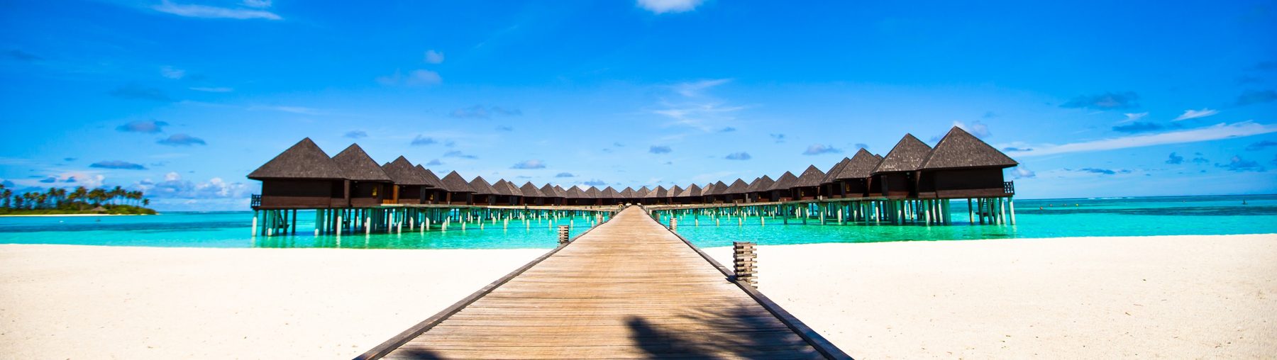 Maldives overwater bungalows